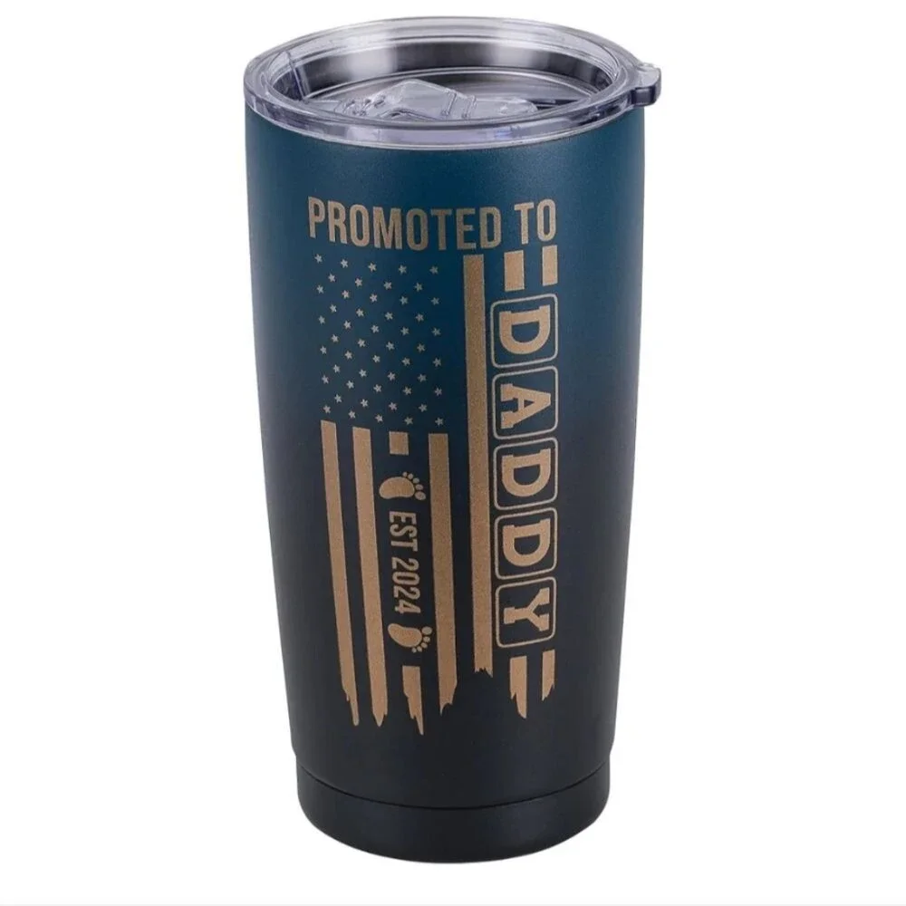 Promoted to Dad Est 2024  20oz Tumbler - NIB
